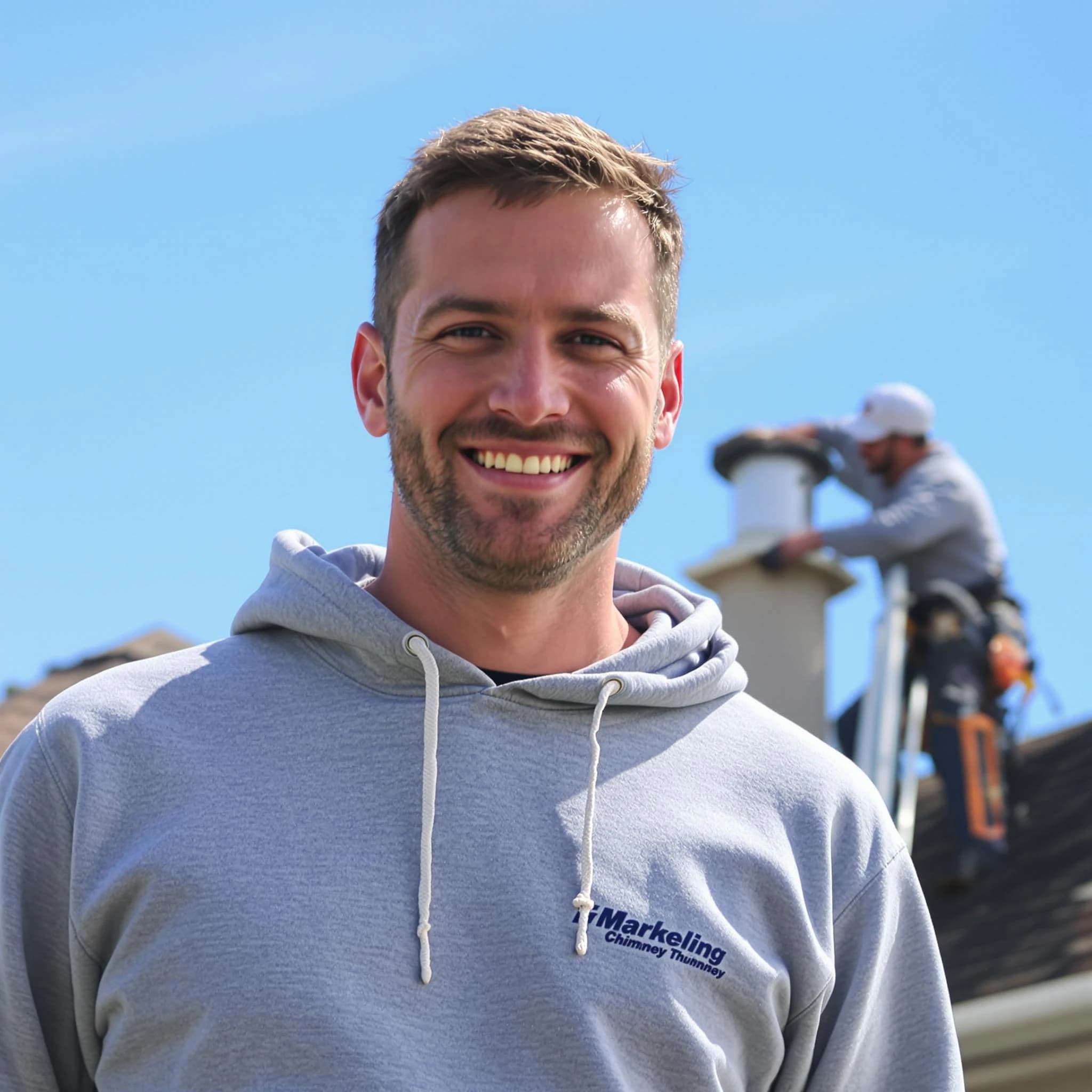 The Bethany Chimney Sweep team.